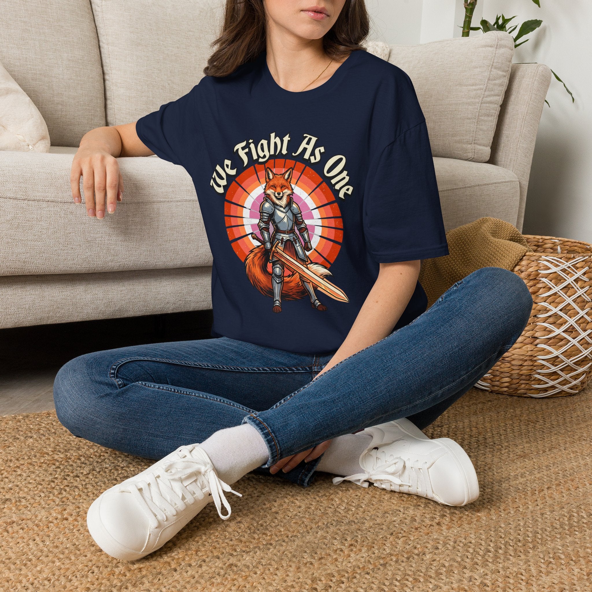 Lesbian Pride Fox T-Shirt