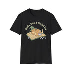 Books, Dice, Tea-Shirt
