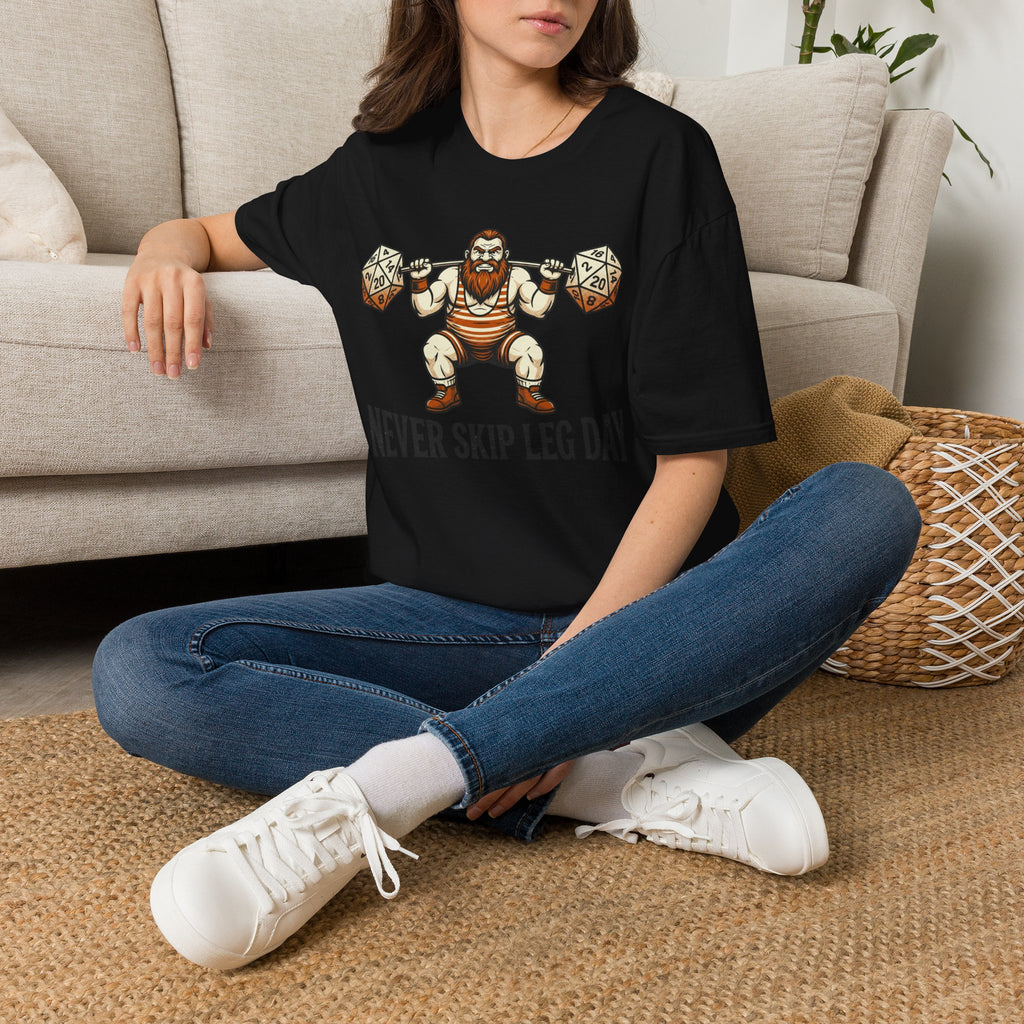 Never Skip Leg Day T-Shirt