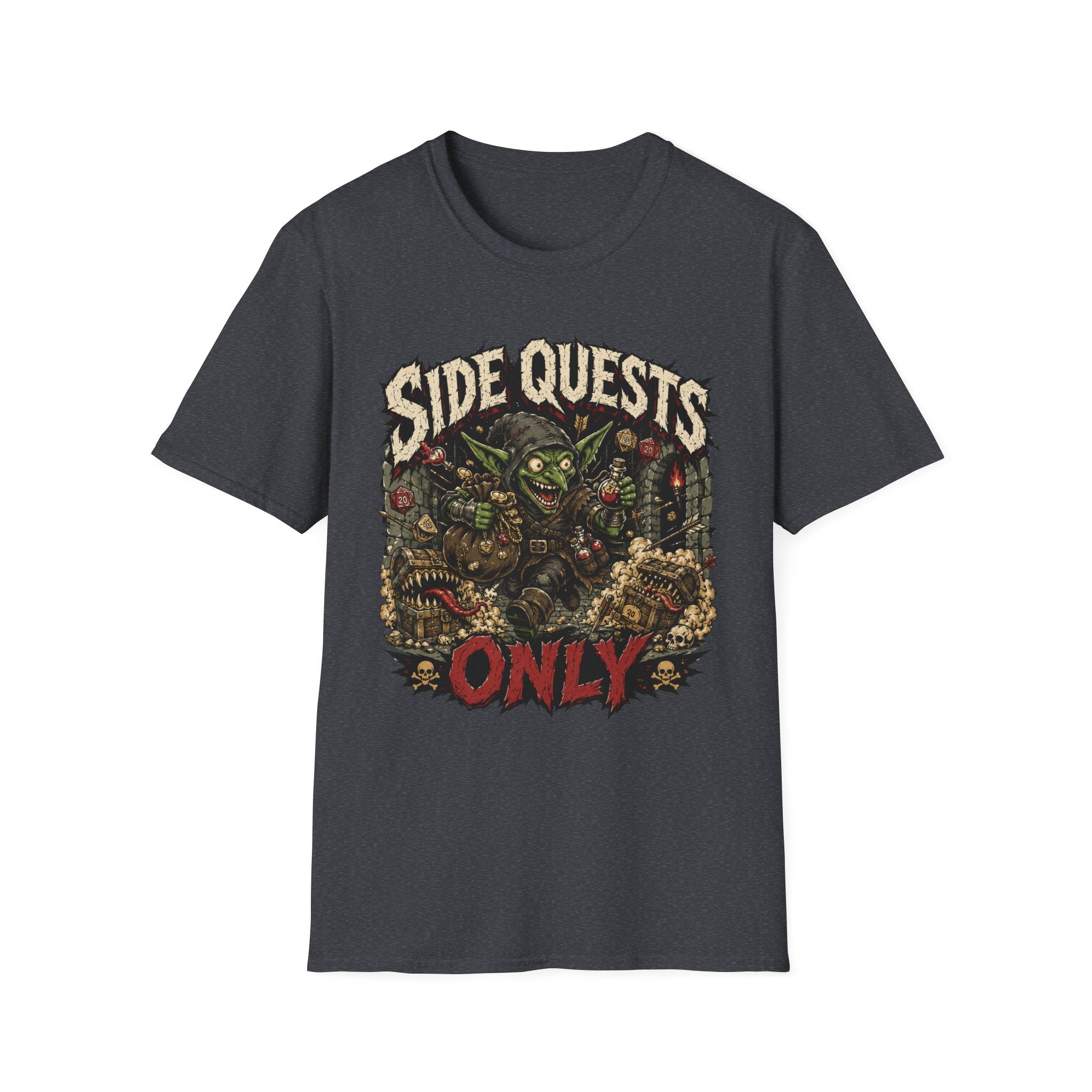 Side Quests Only T-Shirt