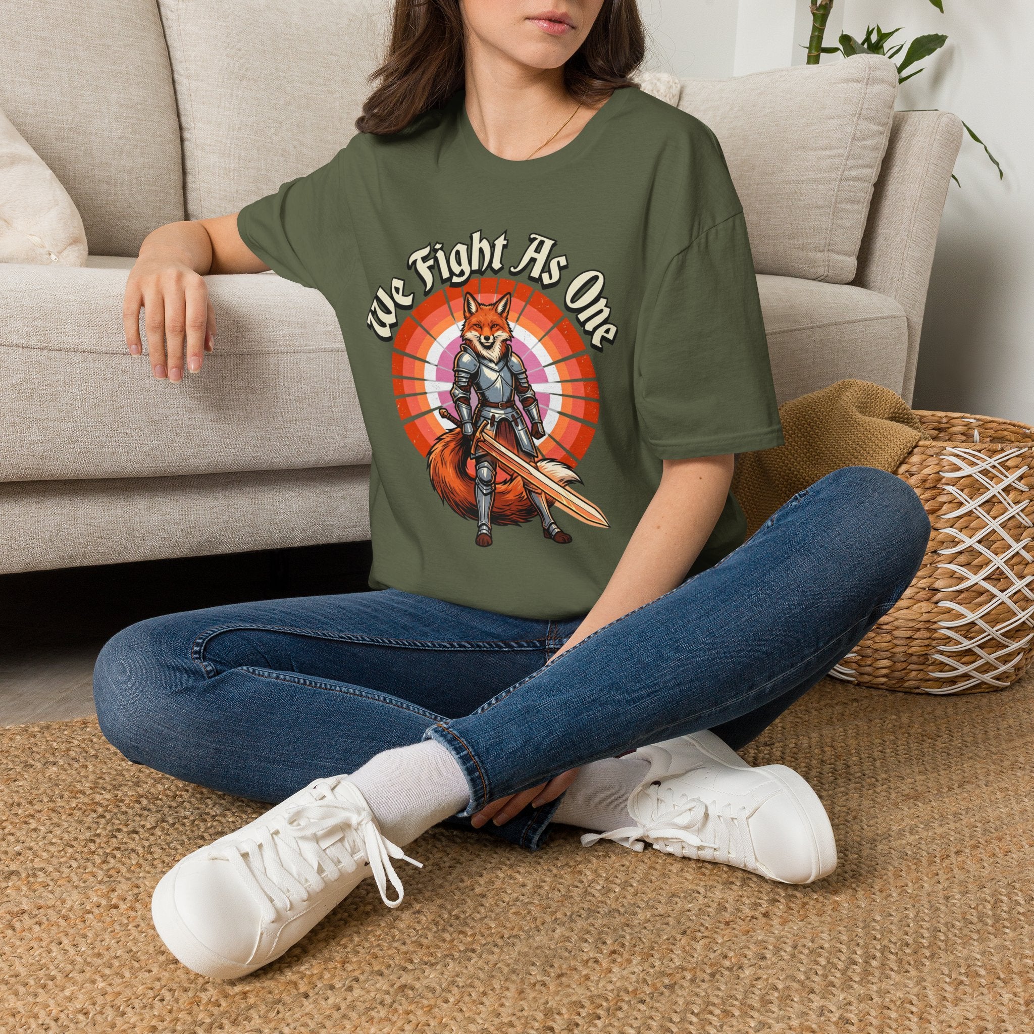 Lesbian Pride Fox T-Shirt