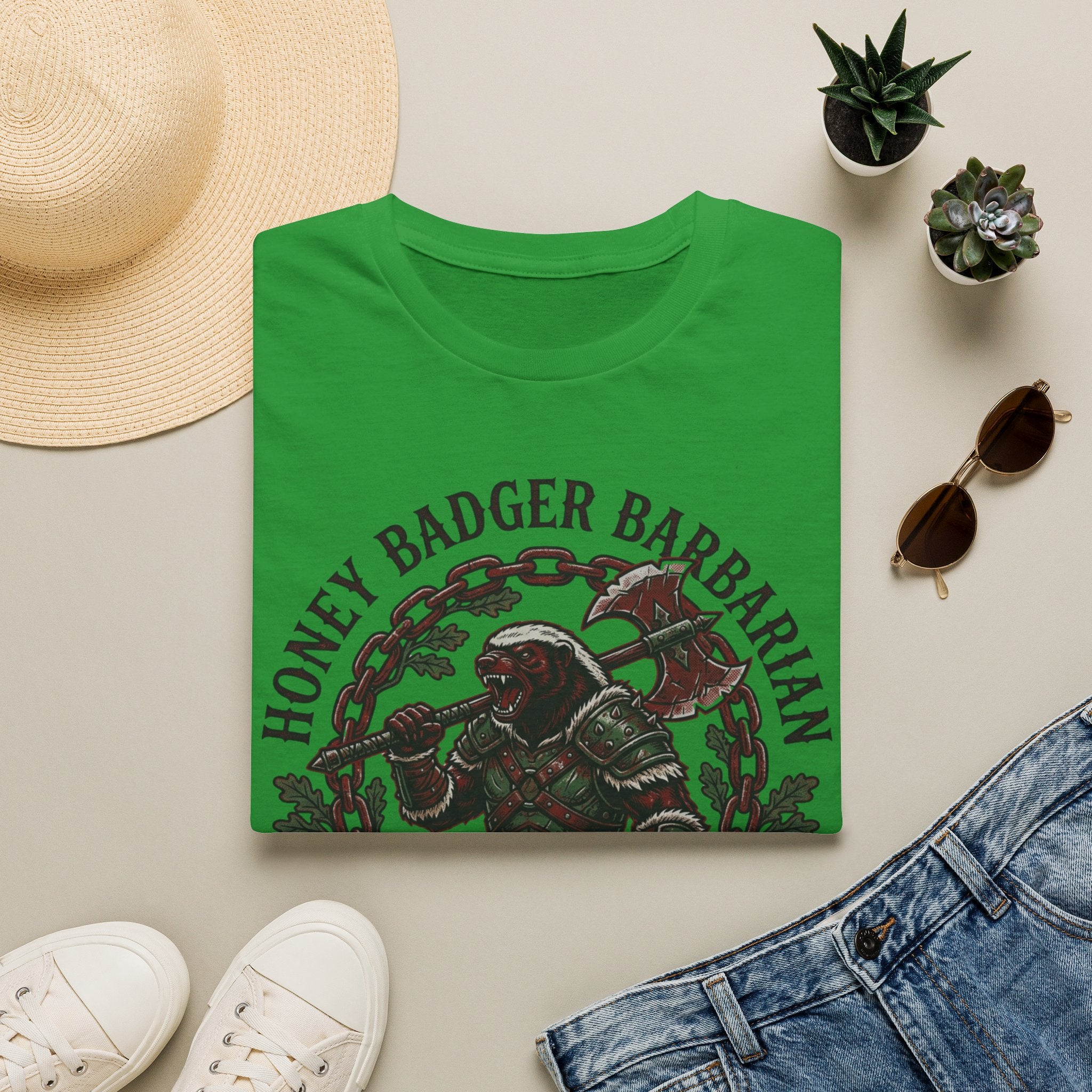 Honey Badger Barbarian T-Shirt