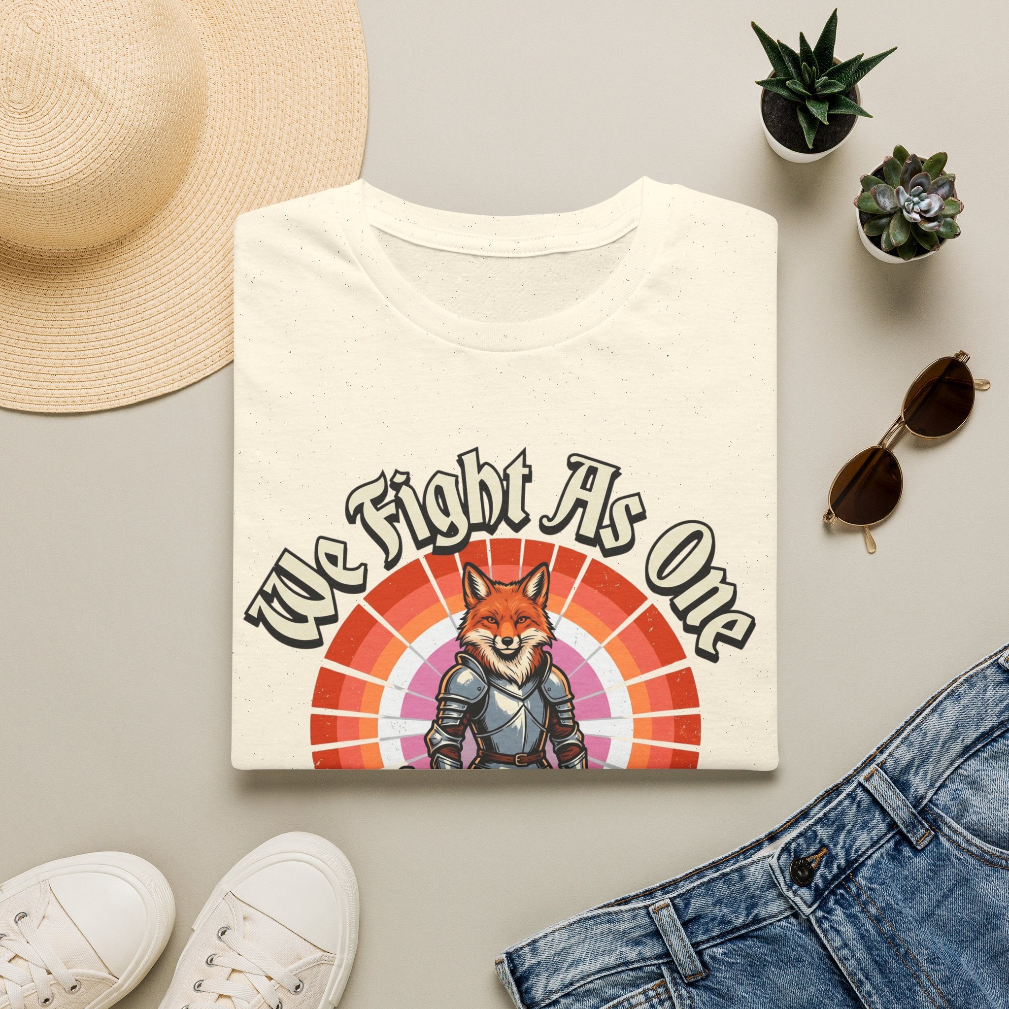 Lesbian Pride Fox T-Shirt
