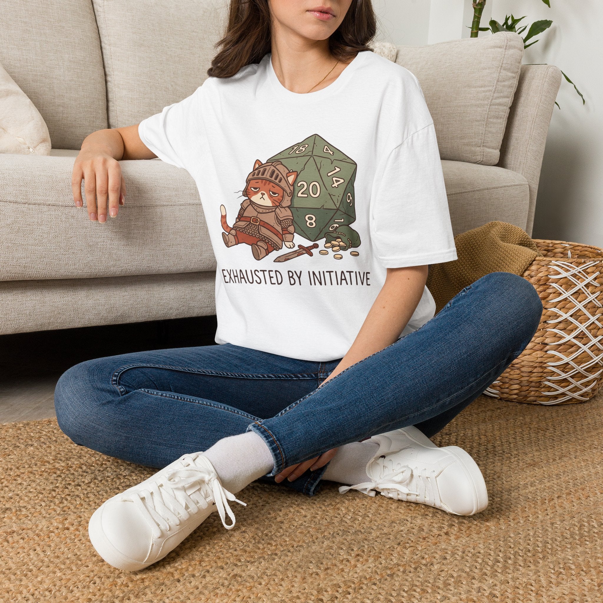 Exhausted by Initiative T-Shirt