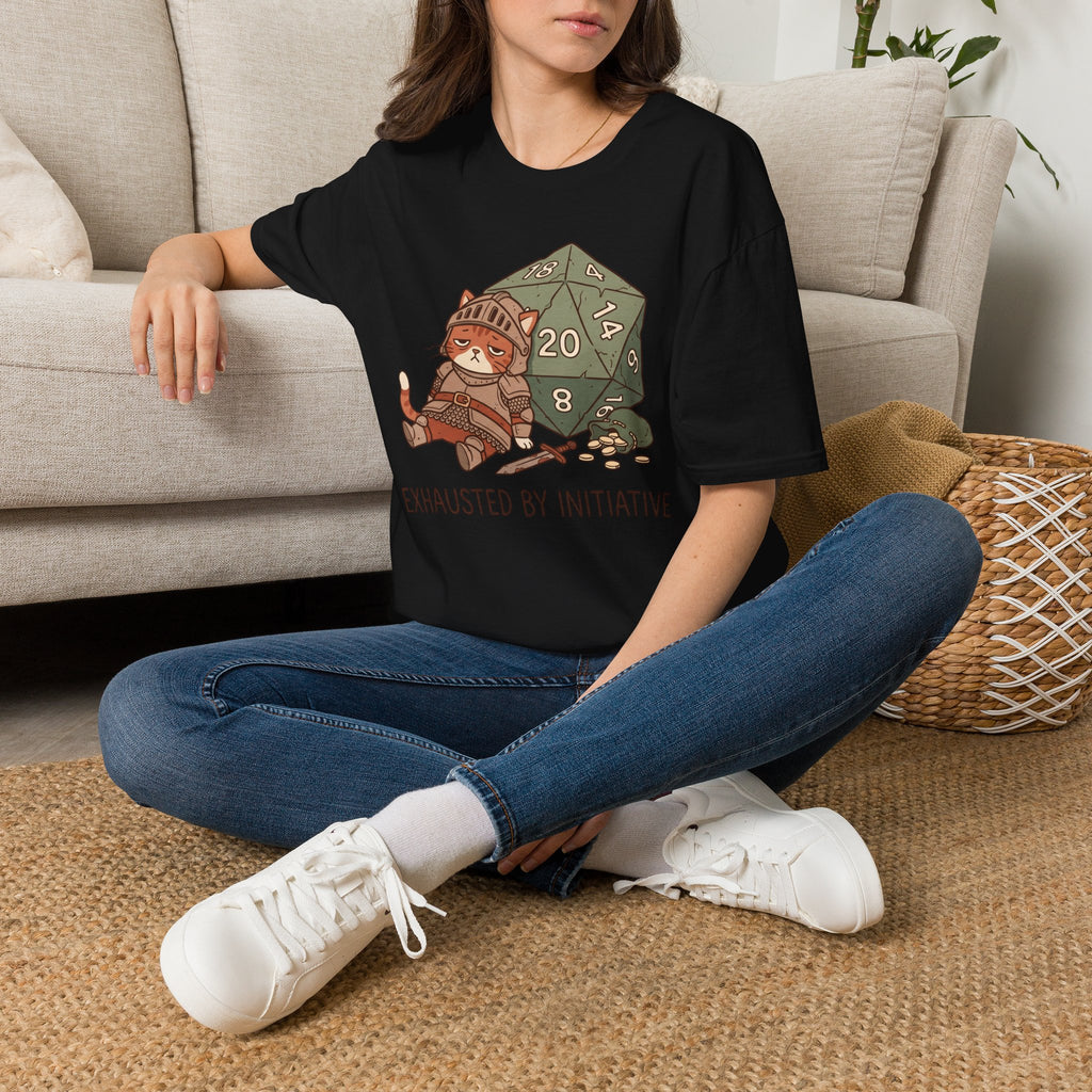 Exhausted by Initiative T-Shirt