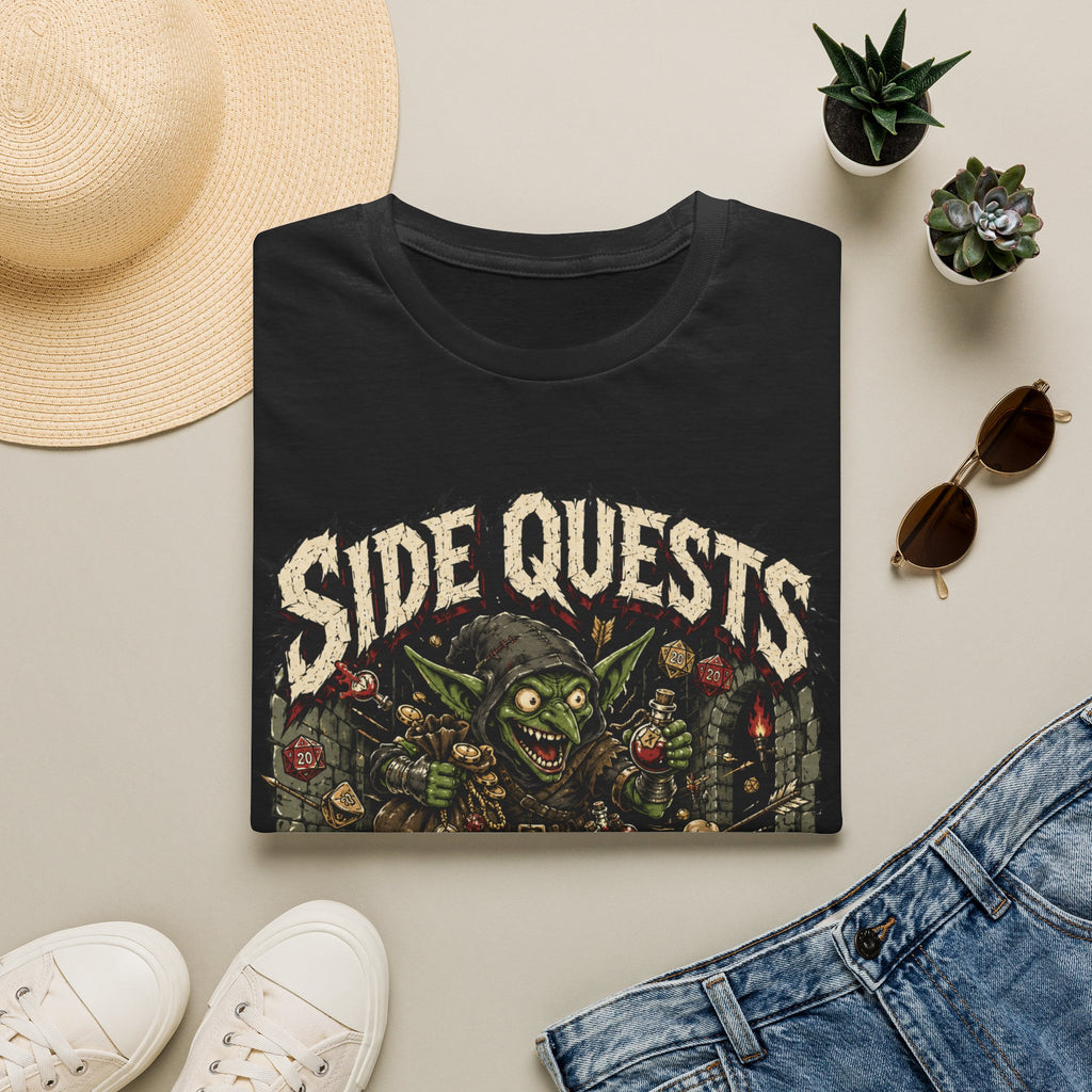 Side Quests Only T-Shirt