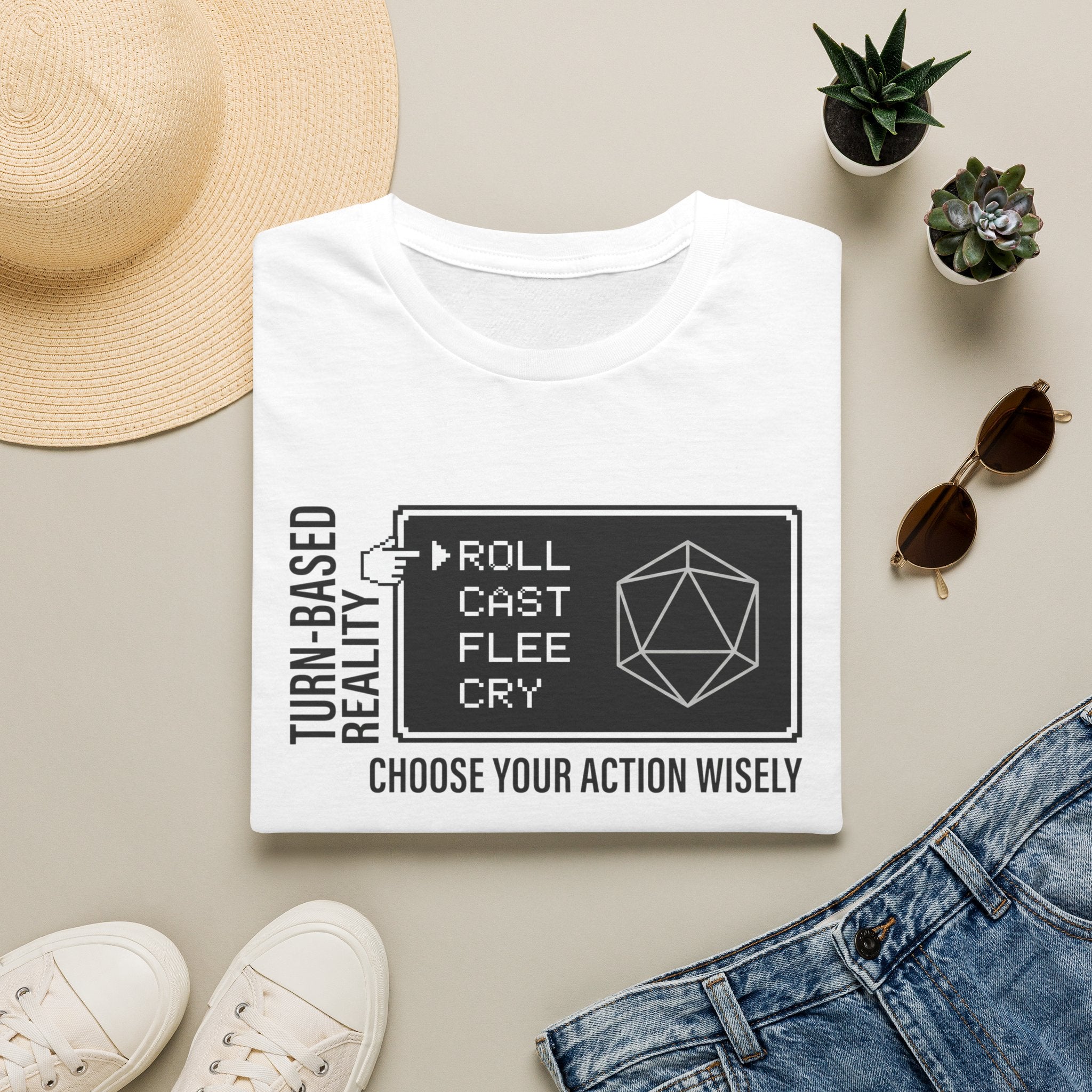 Roll Cast Flee Cry T-Shirt