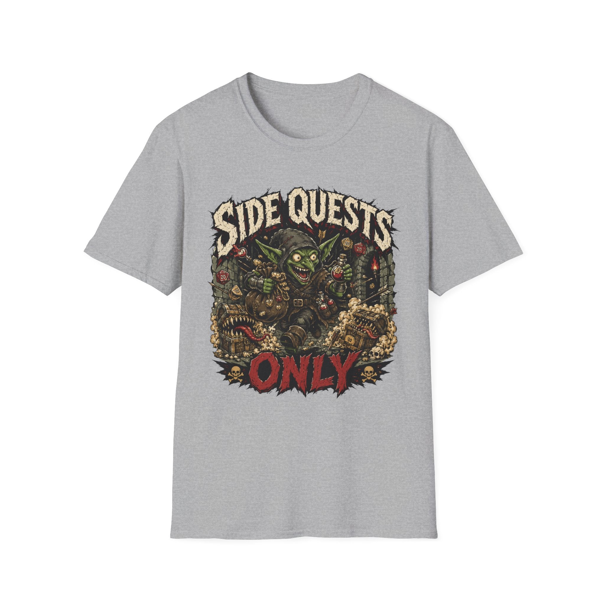 Side Quests Only T-Shirt
