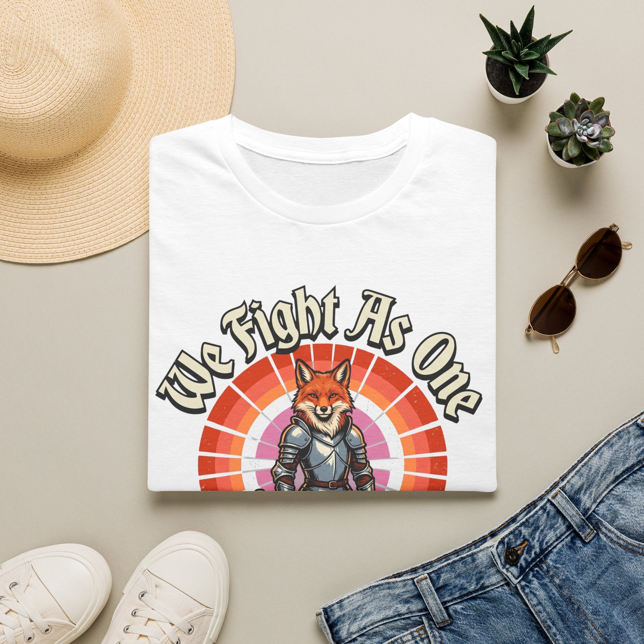 Lesbian Pride Fox T-Shirt