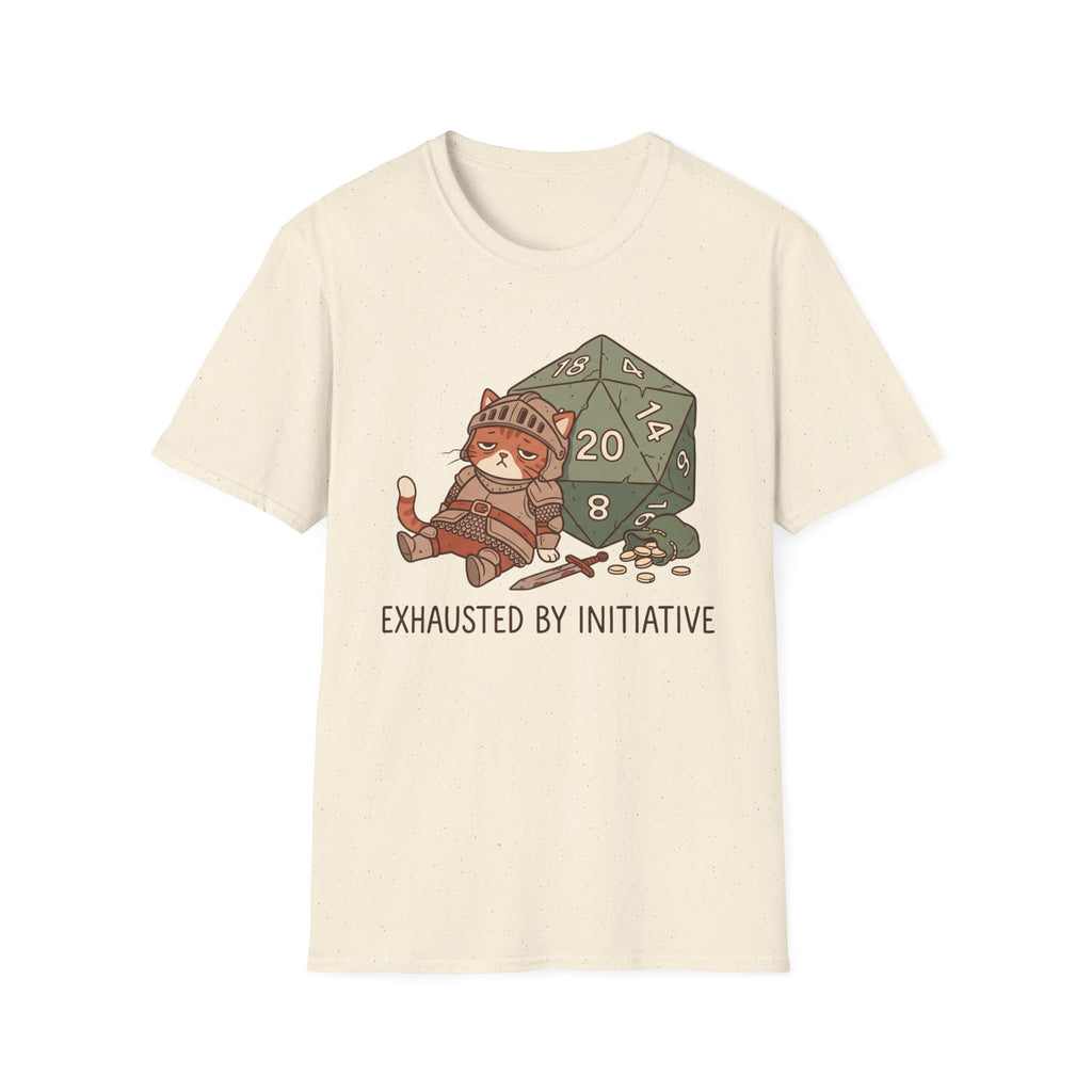 Exhausted by Initiative T-Shirt