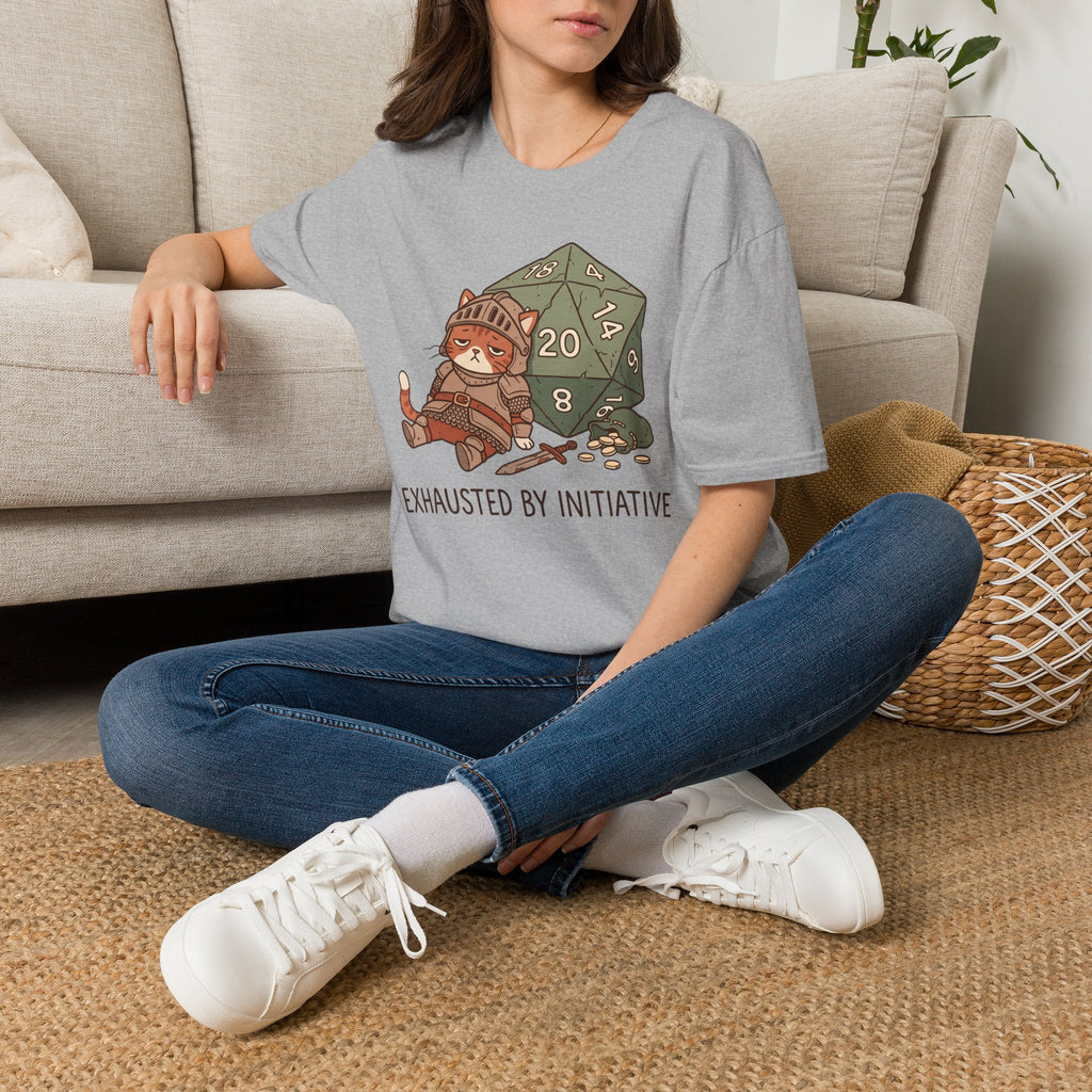 Exhausted by Initiative T-Shirt