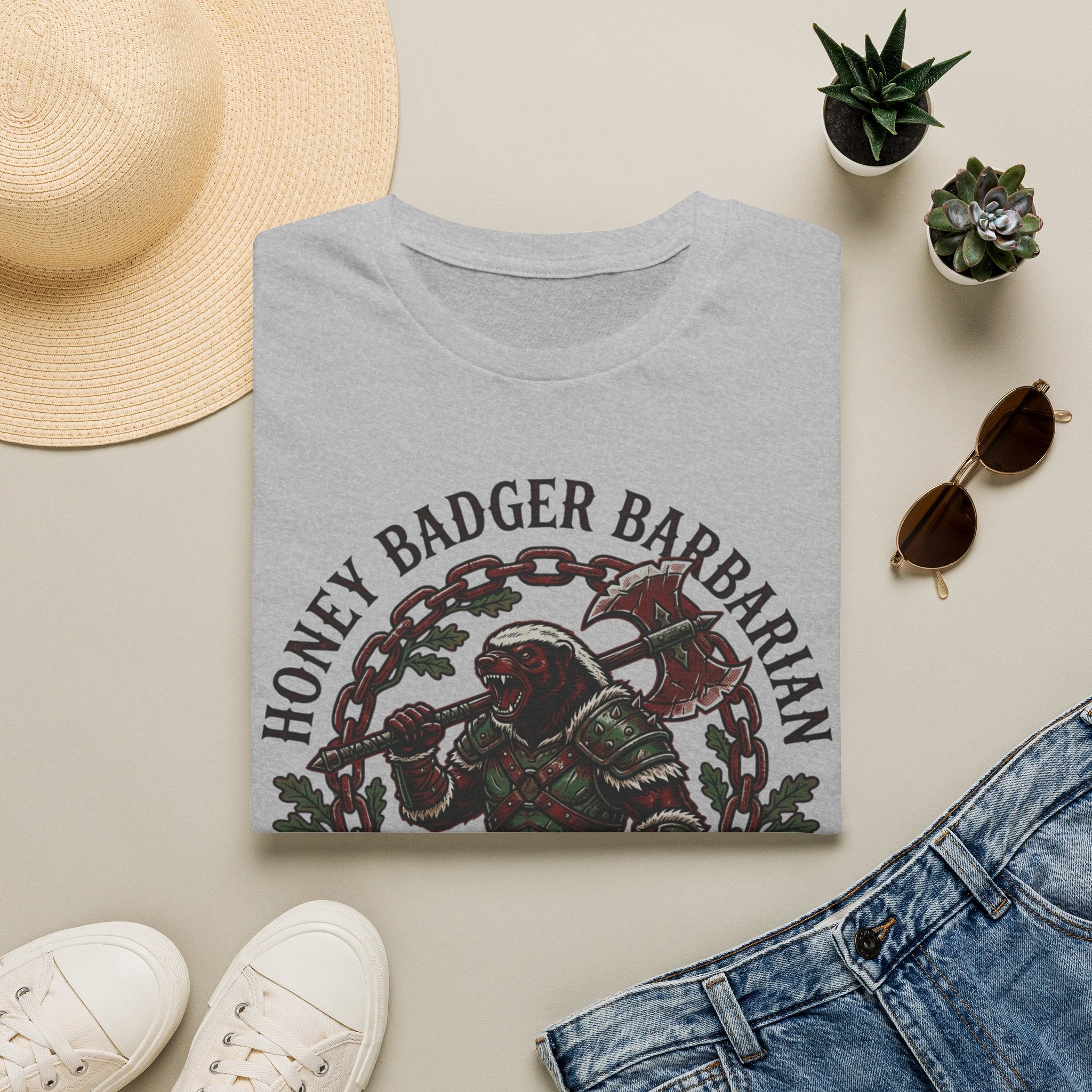 Honey Badger Barbarian T-Shirt