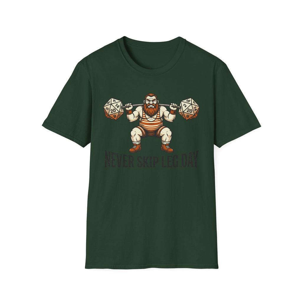 Never Skip Leg Day T-Shirt