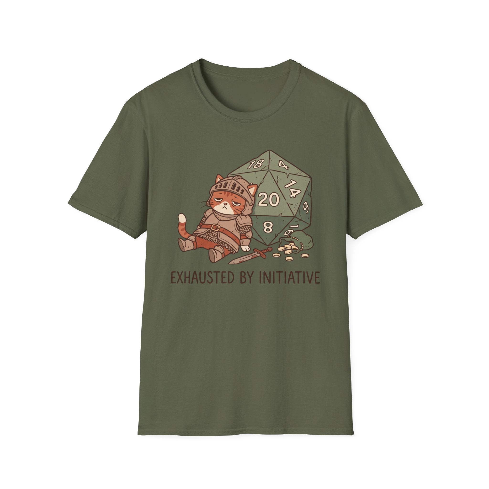 Exhausted by Initiative T-Shirt