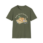 Books, Dice, Tea-Shirt