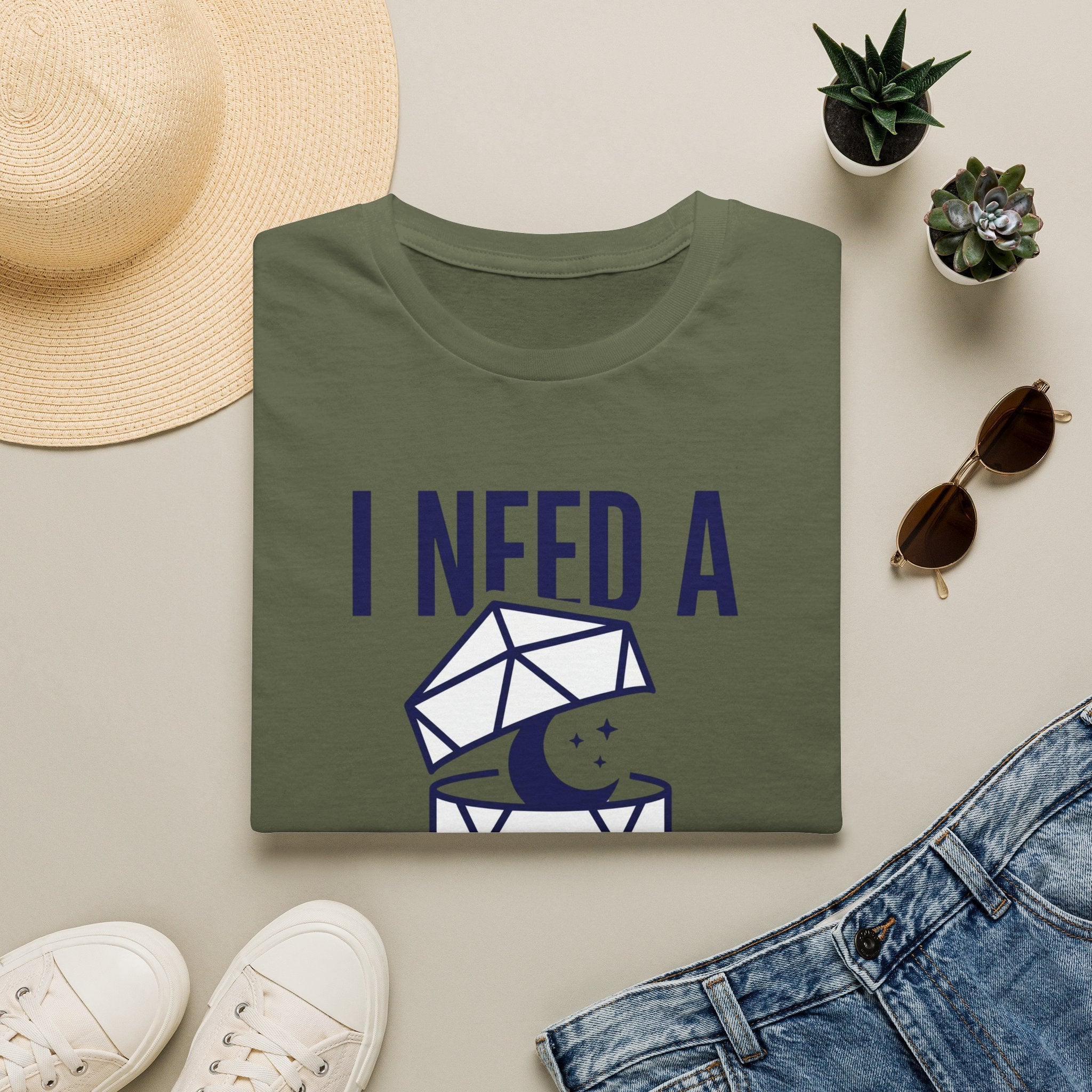 Long Rest Moon Dice T-Shirt