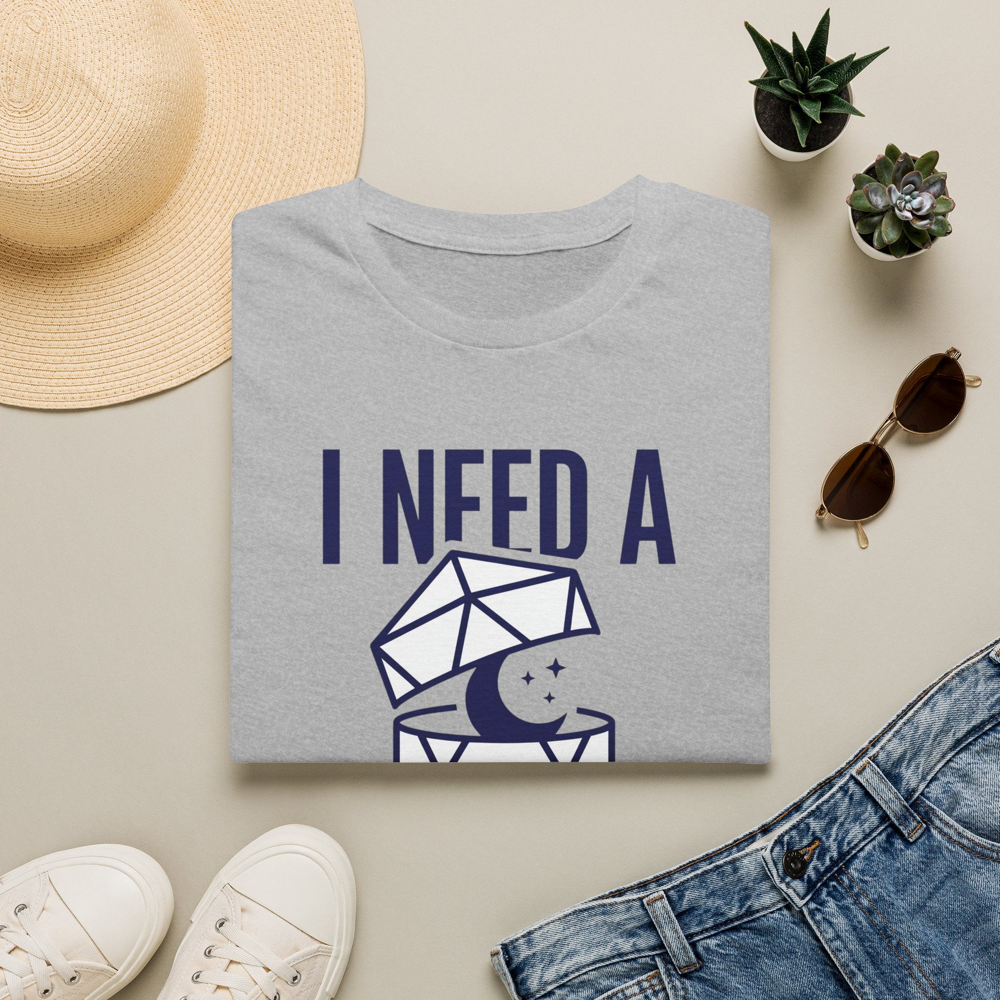 Long Rest Moon Dice T-Shirt