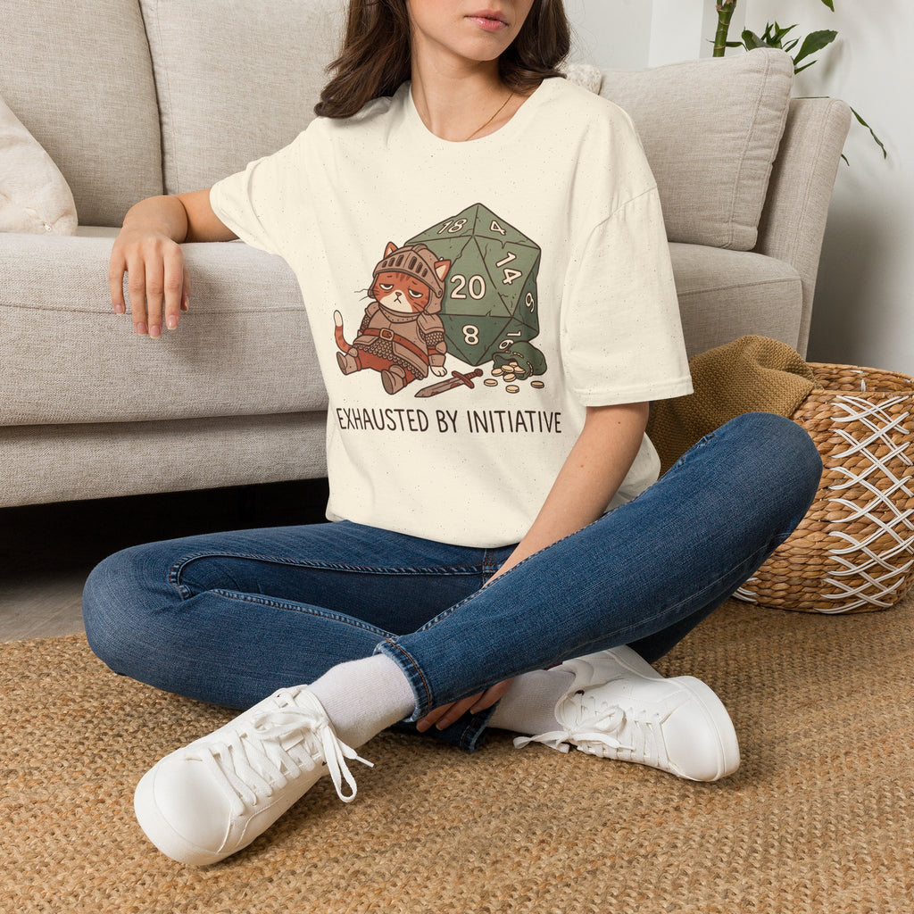 Exhausted by Initiative T-Shirt