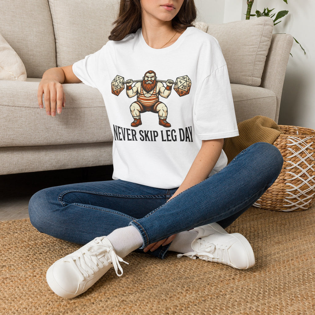 Never Skip Leg Day T-Shirt