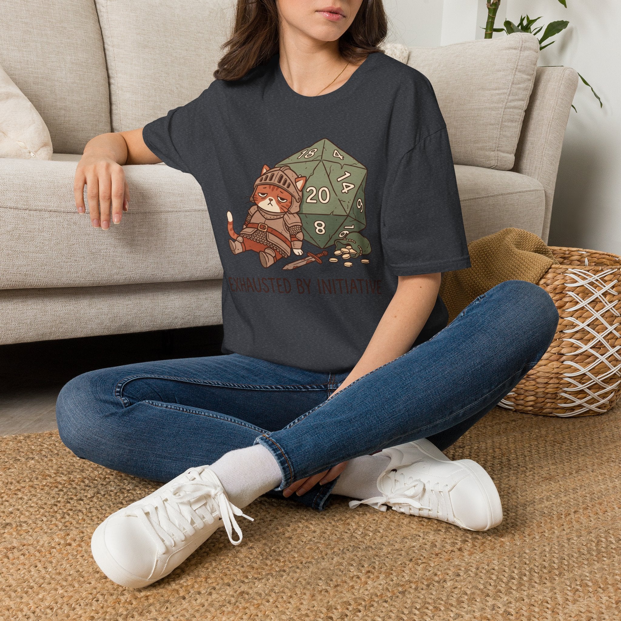 Exhausted by Initiative T-Shirt