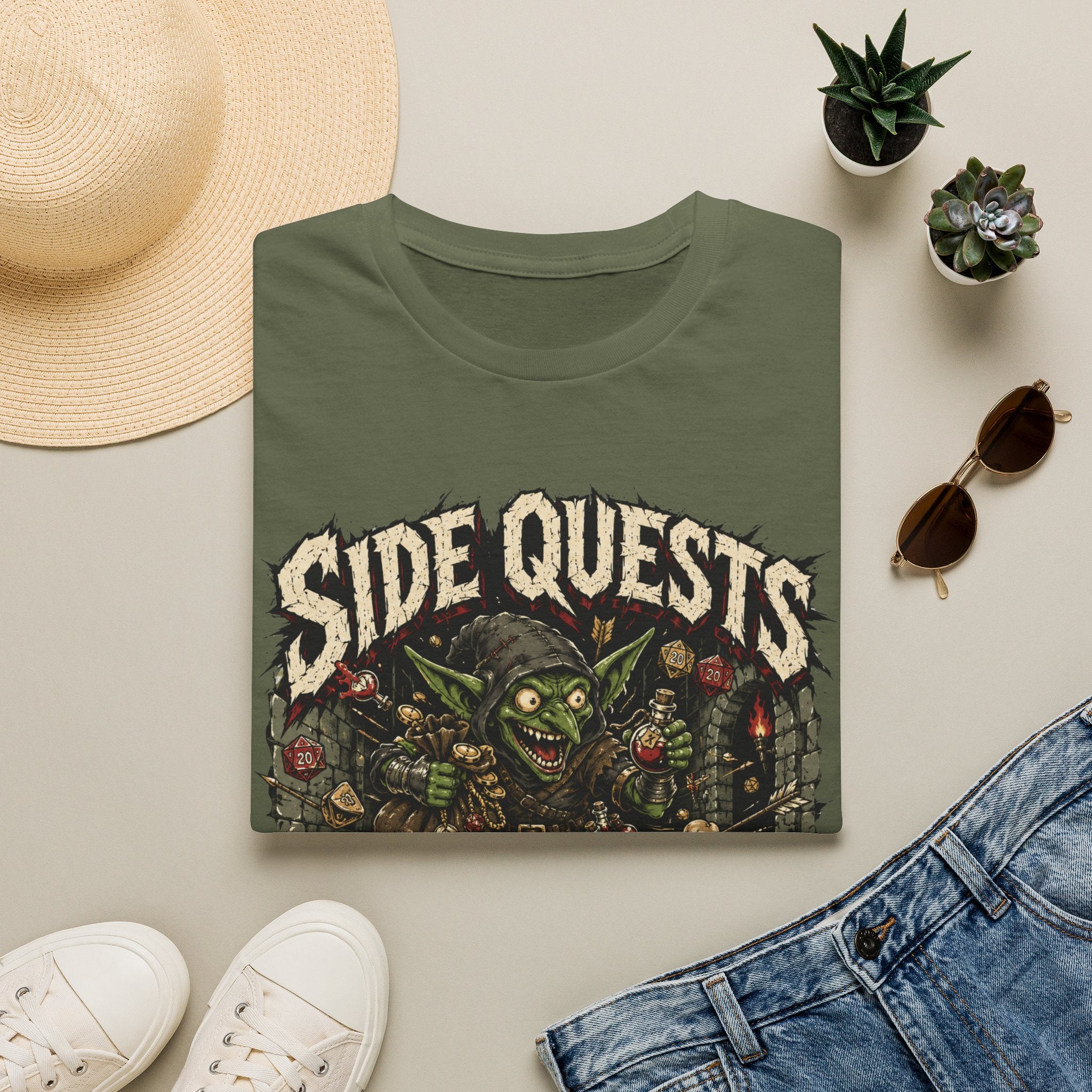 Side Quests Only T-Shirt
