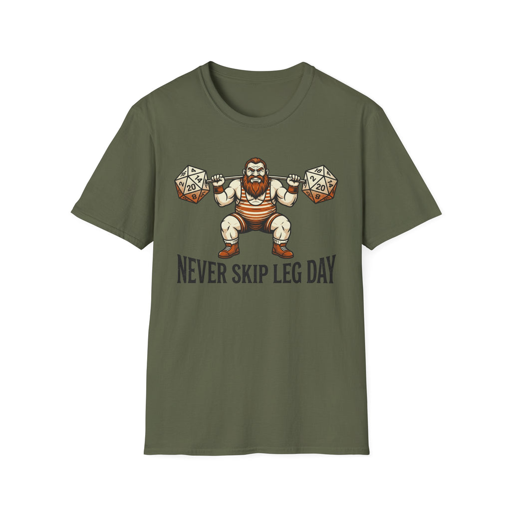 Never Skip Leg Day T-Shirt