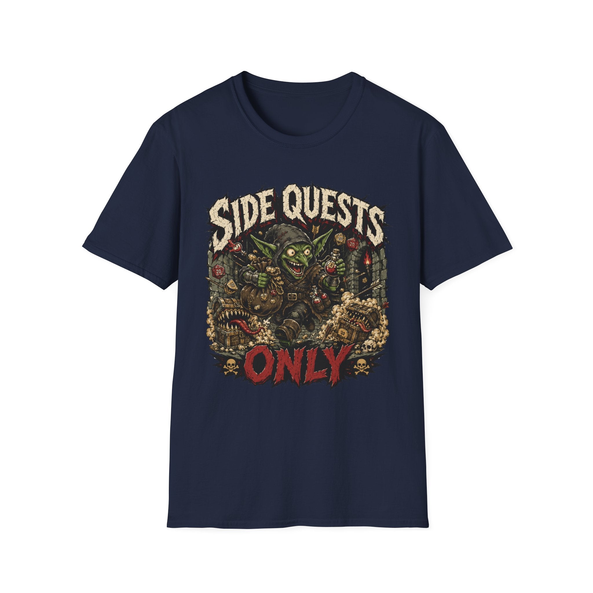 Side Quests Only T-Shirt